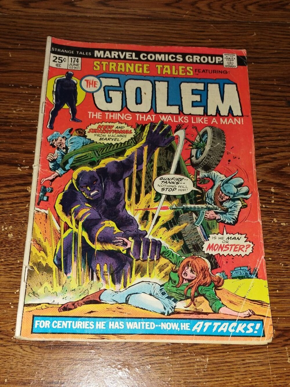 Strange Tales #31 (Marvel Comics, 1974) Featuring the Golem